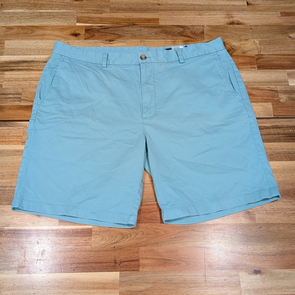 Vineyard Vines Men's Breaker Shorts 38 Baby Blue Stretch Chino Golf Coastal